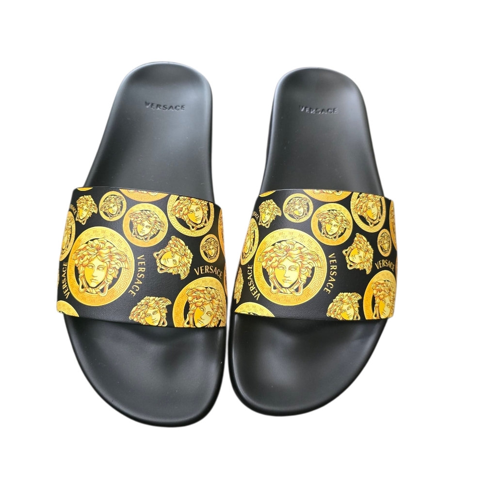 Versace Coin Medusa Slides